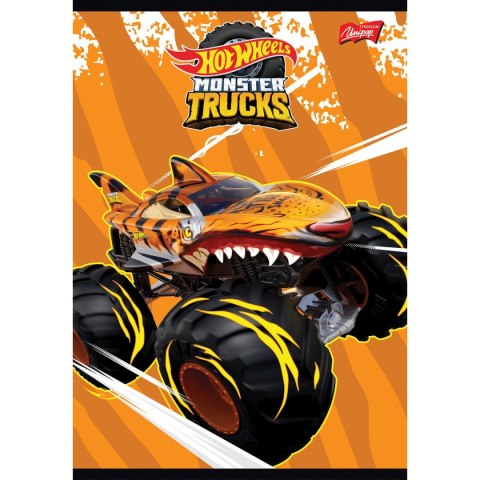 Zeszyt HOT WHEELS A5 16k. podwójna linia kolor Unipap