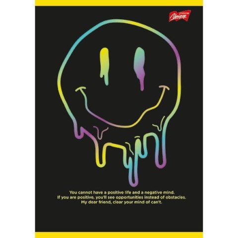 Zeszyt Keep smiling A5 32k. krata Unipap