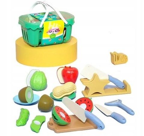 Artykuły kuchenne Zestaw do krojenia z koszykiem Artyk (170522)