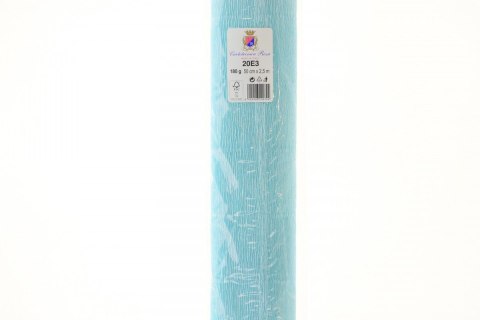 Bibuła marszczona lazurowy lazurowa Sdm (20E3)