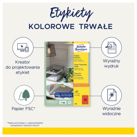 Etykieta samoprzylepna Zweckform (3455)