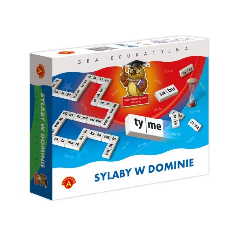 Gra logiczna sylaby w dominie Domino Alexander (5906018004106)