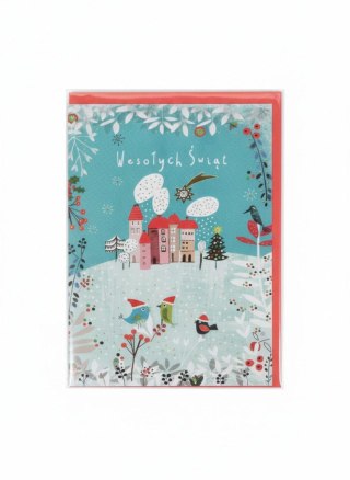 Kartka składana Karnet B6 20 MRÓZ B6+ Henry (5907465662659)