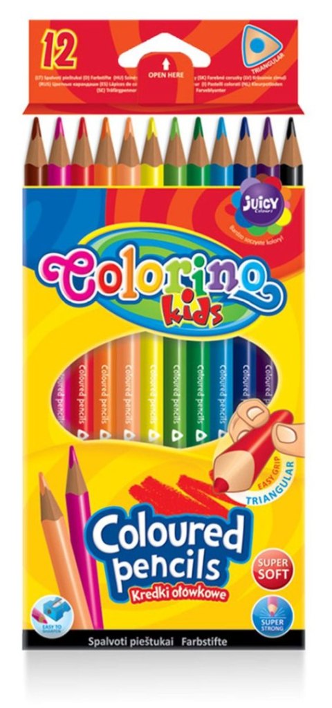 Kredki ołówkowe Colorino 12 kol. Patio (51798)