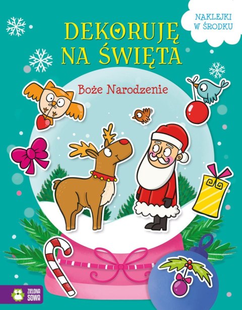Książka dla dzieci Dekoruję na Święta. Już niedługo Święta Aksjomat