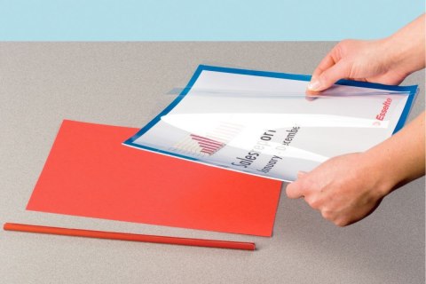 Listwy wsuwane przezroczysty 3mm Leitz (21770)