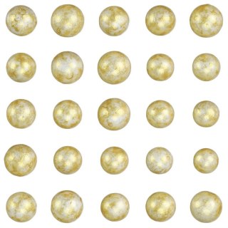 Ozdoba styropianowa Craft-Fun Series złote kulki styropianowe (mix)mm Titanum (23BR1218-13)