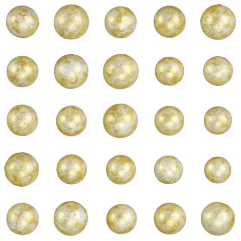 Ozdoba styropianowa Craft-Fun Series złote kulki styropianowe (mix)mm Titanum (23BR1218-13)