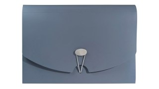 Teczka z przegródkami A4 kolor: grafitowa 13 przegródek Biurfol (THM-A4-02)