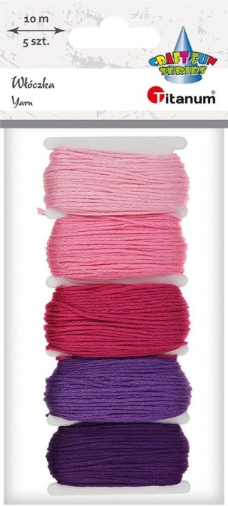 Włóczka Craft-Fun Series Mulina 5 kol. Titanum (2324051-1)