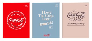 Zeszyt HYBRID COCA COLA A4 60k. 70g krata Interdruk