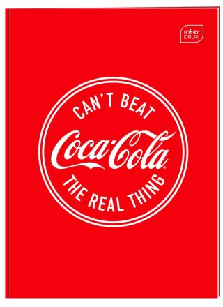 Zeszyt HYBRID COCA COLA A4 60k. 70g krata Interdruk