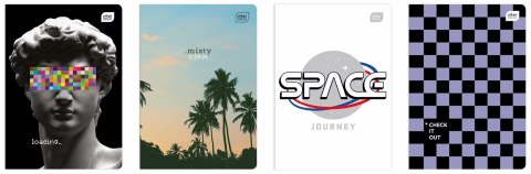 Zeszyt TRENDS Boys A5 60k. 70g linia Interdruk (ZE60=TRE2)