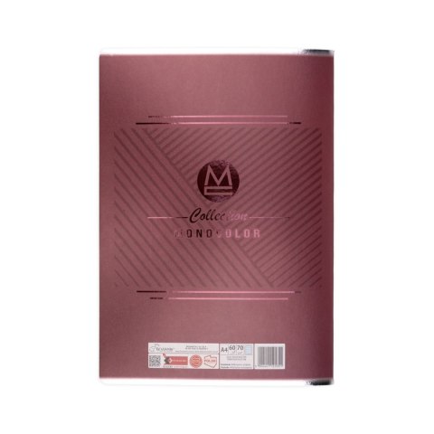 Zeszyt monocolor A4 60k. krata Beniamin (5351)