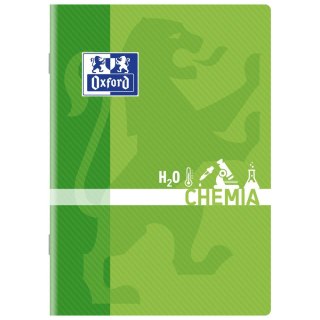 Zeszyt tematyczny chemia A5 60k. 90g krata Oxford (400092590)