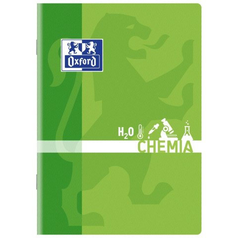 Zeszyt tematyczny chemia A5 60k. 90g krata Oxford (400092590)