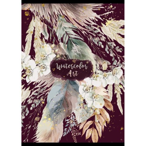 Zeszyt watercolor art A5 60k. linia Unipap