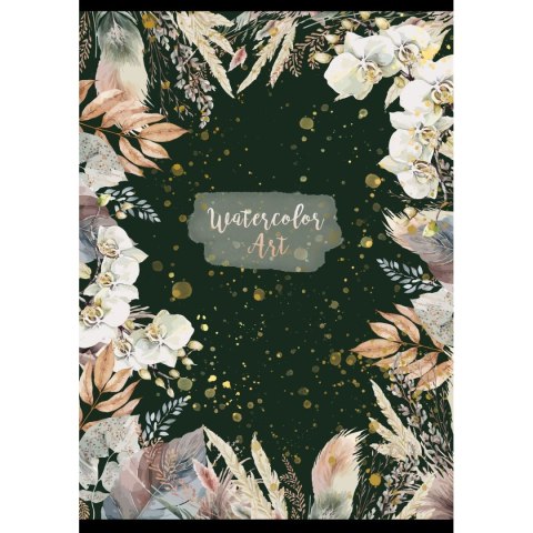 Zeszyt watercolor art A5 60k. linia Unipap