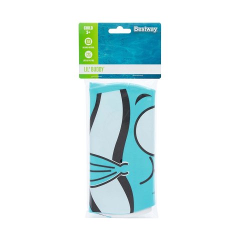 Czepek pływacki różowa rybka Lean (16888)