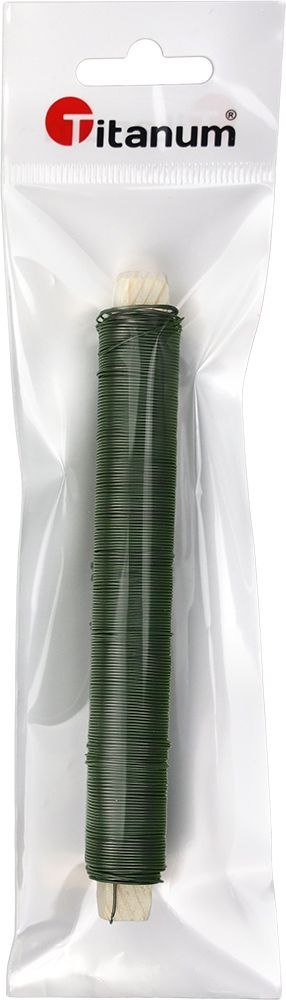 Drucik Craft-Fun Series florystyczny 100g kolor: zielony 0,6mm Titanum