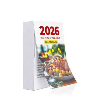 Kalendarz ścienny ZDZIERAK KUCHNIA POLSKA A6 Press