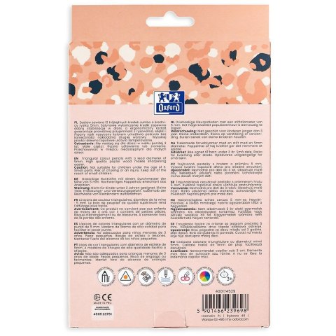 Kredki ołówkowe Jumbo 12 kol. Oxford (400174529)