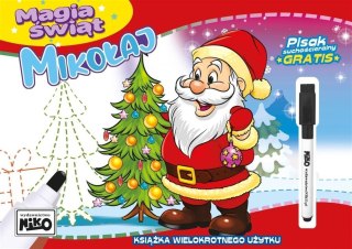 Książeczka edukacyjna magia świąt Mikołaj Niko