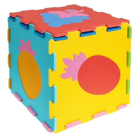 Mata dla malucha piankowa owoce, 29x29cm Smily Play (SP84355)