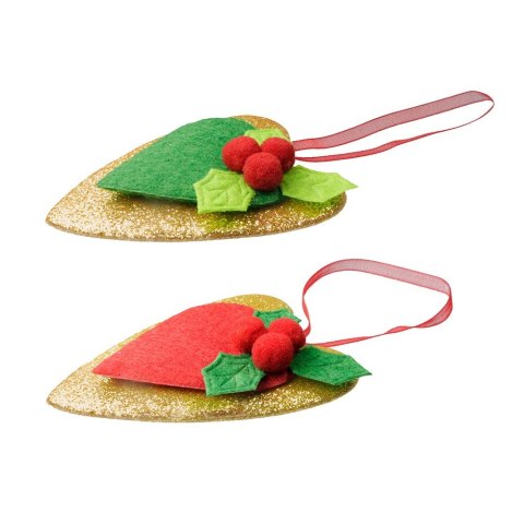 Ozdoba materiałowa Craft-Fun Series serca Titanum (MTCR-BY420)