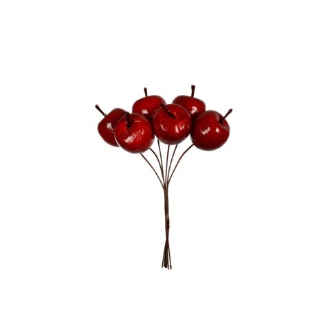 Ozdoba świąteczna Stroik rajskie jabłuszka czerwony Arpex (BN5090CZE-3537)