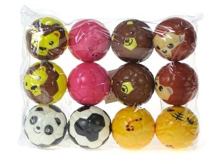 Piłeczka piankowa miękkie, śred.6,3cm, opak 12szt Adar (583276)