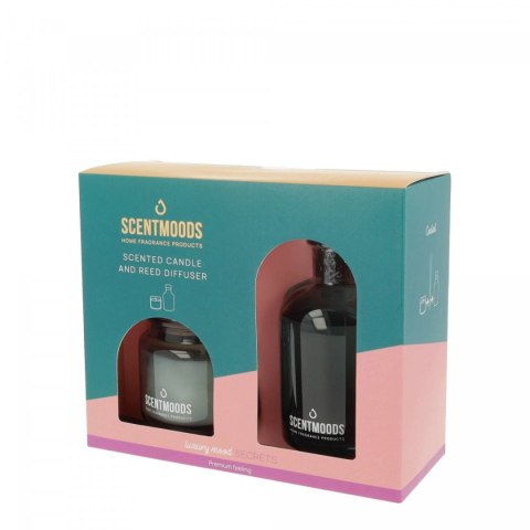 Świeczka ozdobna Zestaw prezentowy SECRETS - świeczka i dyfuzor zapachowy Pavoncella (8720935400974)