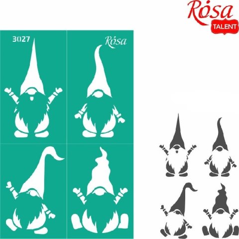 Szablon SKRZATY Rosa (3027)