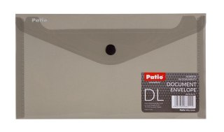 Teczka plastikowa na zatrzask DL dymny [mm:] 225x125 Patio