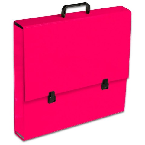 Teczka z szerokim grzbietem na zatrzask A3 mix Penmate (TT7426)