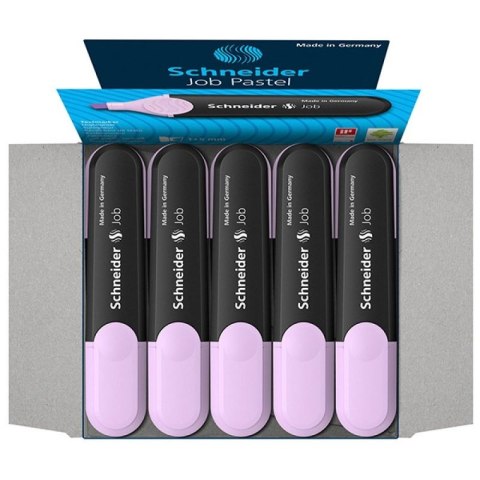 Zakreślacz Job Pastel wkład lawendowy 1-5mm Schneider (SR1528)