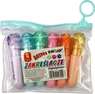 Zakreślacz wkład 6 kolorów 1-4mm Fun&Joy (FJ01060556)