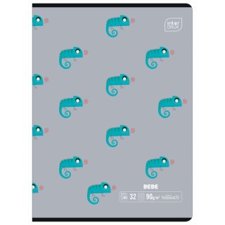 Zeszyt BEBE KIDS A5 32k. 90g trzy linie Interdruk