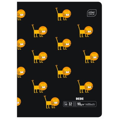 Zeszyt BEBE KIDS A5 32k. 90g trzy linie Interdruk