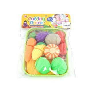 Artykuły kuchenne zestaw owoców i warzyw na rzep, z tacą Adar (522169)