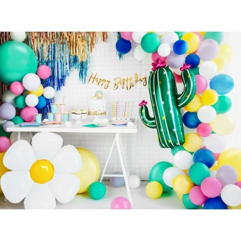 Balon gumowy Pastel Eco Balloons różowy 260mm Partydeco (ECO26P-081)
