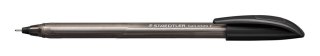 Długopis trójkątny 4320 F wkład czarny 0,7mm Staedtler (S 4320 F-9)