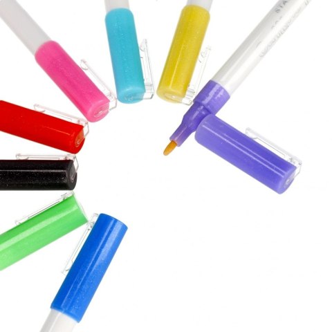 Marker olejowy Konturowy wkład mix okrągła końcówka Starpak (497706)