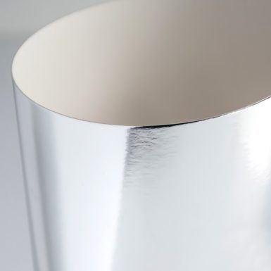 Papier ozdobny (wizytówkowy) lustrzany A4 srebrny 300g Galeria Papieru (208916)