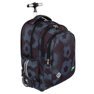 Plecak Stright FOOTBALL 5903235667596 4-KOMORY na kółkach St.Right (TB-01)