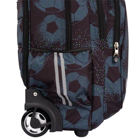 Plecak Stright FOOTBALL 5903235667596 4-KOMORY na kółkach St.Right (TB-01)