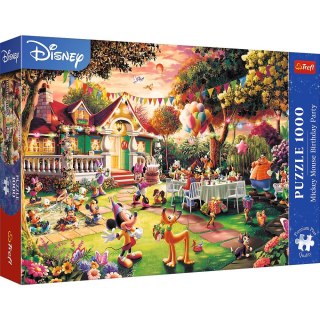 Puzzle Myszka Miki Premium Plus Przyjęcie urodzinowe 1000 el. Trefl (10915)