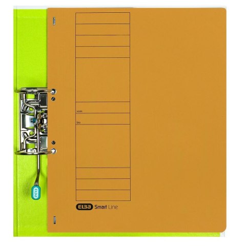 Skoroszyt oczkowy A4 żółty karton 250g Elba (100551871)