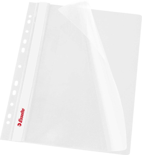 Skoroszyt wpinany A4 biały folia Esselte (13583)