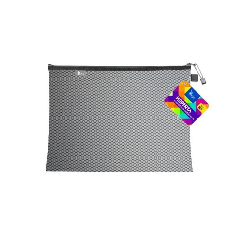 Teczka plastikowa na suwak czarna B5 z suwakiem 5903242105326 B5 czarny Tetis (BT608-V)